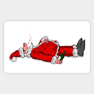 Merry Santa Magnet